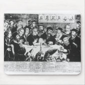 Calvin en Luther (graving) Muismat (Voorkant)