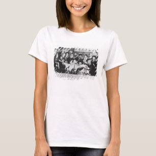 Calvin en Luther (graving) T-shirt
