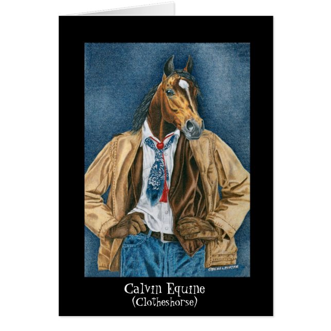 Calvin Equine (Clotheshorse) (Voorkant)