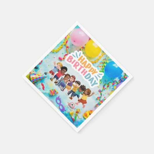 Calvin Party servetten van Shondra M. Quarles (Hoek)