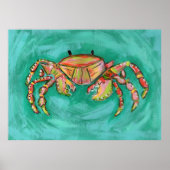 Calypso Crab Poster (Voorkant)