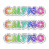 Calypso-decal Sticker (Voorkant)