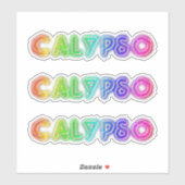 Calypso-decal Sticker (Vel)