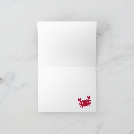 Calypso Under the Sea Folded Merci notes (Intérieur)