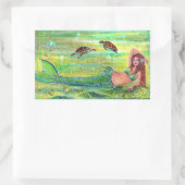 Calypso-zeemeermin met zeeen stickers (Tas)