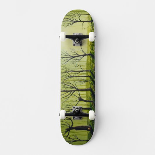 Cam Todd Art SKATEBOARD "Mystic Hallows" (Voorkant)