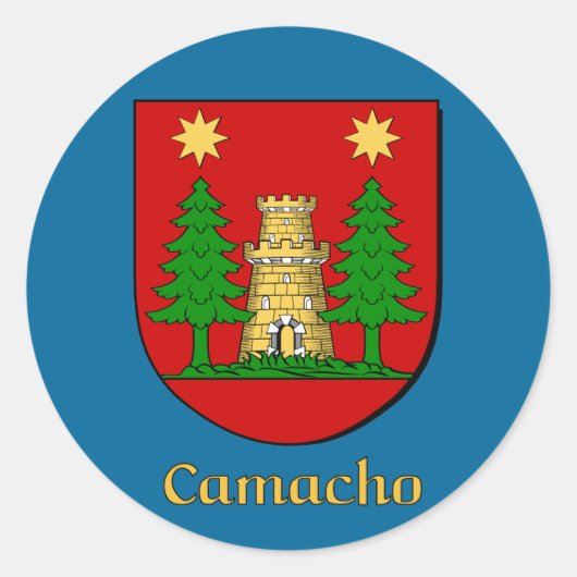 Camacho Family Shield Stickers (Voorkant)