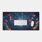 Camälion en couleurs néon (Clavier et souris)