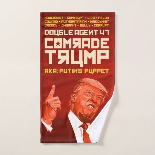 Camarade Trump : le double agent (la marionnette d (Serviette à main)