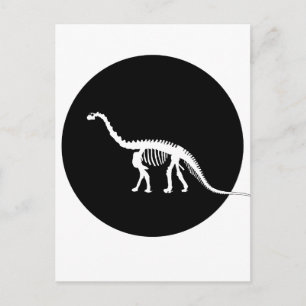 camarasaurus skelet briefkaart