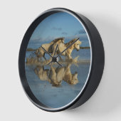 Camargue Horses and Reflection, Southern France (Hoek)