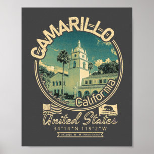 CAMARILLO CALIFORNIA - STAD CAMARILLO CA POSTER
