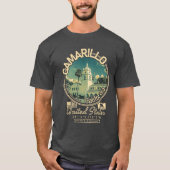CAMARILLO CALIFORNIA - STAD CAMARILLO CA T-SHIRT (Voorkant)