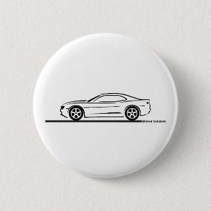 Camaro 2010 ronde button 5,7 cm