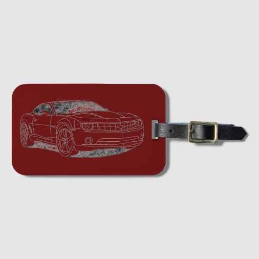 Camaro Bagagelabel (Voorkant (horizontaal))