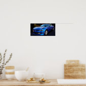 Camaro (blue) Poster (Cuisine)