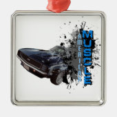 Camaro Burst Metalen Ornament (Voorkant)