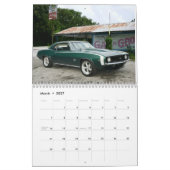 Camaro Calendar Kalender (Mar 2027)