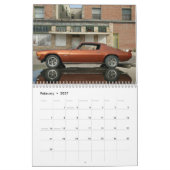 Camaro Calendar Kalender (Feb 2027)