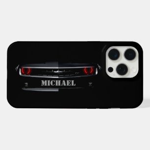 Camaro Chevy noir personnalisé Votre nom