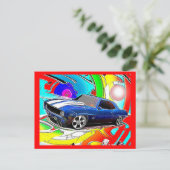 Camaro Post Card Briefkaart (Staand voorkant)