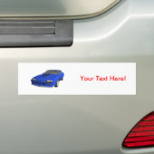 Camaro Sportauto van 80: 3D-model: Bumpersticker (Op auto)