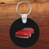 Camaro Sports Car: 3D model: Sleutelhanger (Voorkant)