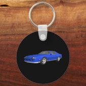 Camaro Sports Car: 3D model: Sleutelhanger (Voorkant)