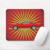 Camaro Sports Car: Custom Mousepad Muismat (Met muis)