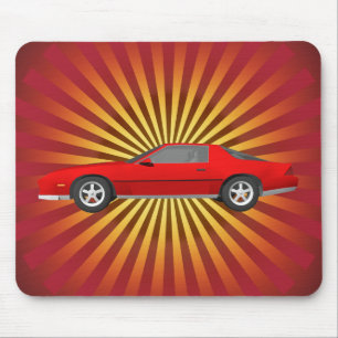 Camaro Sports Car: Custom Mousepad Muismat
