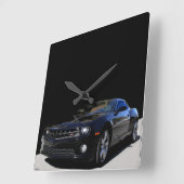 CAMARO SS CLOCK VIERKANTE KLOK (Hoek)
