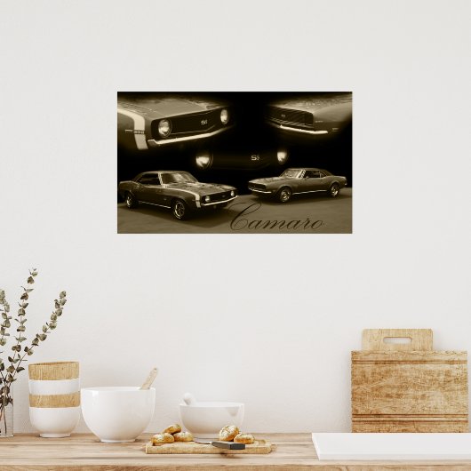 Camaro SS Poster (Keuken)