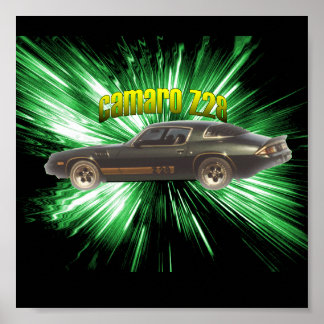 Camaro Z28 Poster