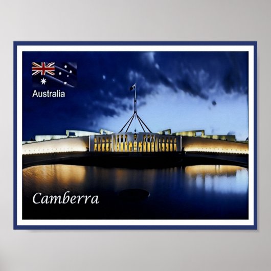 Camberra - Australië - Poster (Voorkant)