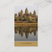 Cambodge| Carte de profil personnalisée de la phot (Dos)