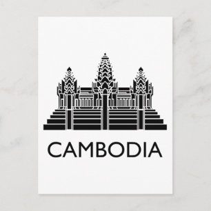 Cambodia Angkor Wat Briefkaart