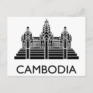 Cambodia Angkor Wat Briefkaart