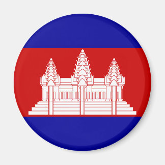 Cambodia Flag Magnet Magneet