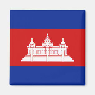 Cambodia Flag Magnet Magneet