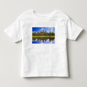 Cambodia, Kampuchea, Angkor Wat tempel. Kinder Shirts