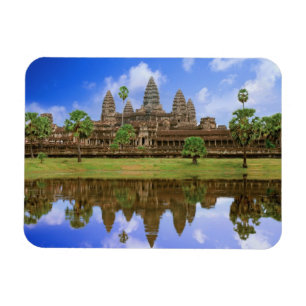Cambodia, Kampuchea, Angkor Wat tempel. Magneet
