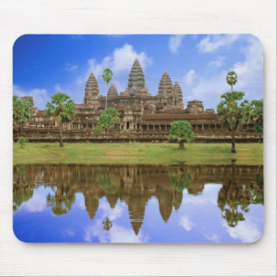 Cambodia, Kampuchea, Angkor Wat tempel. Muismat