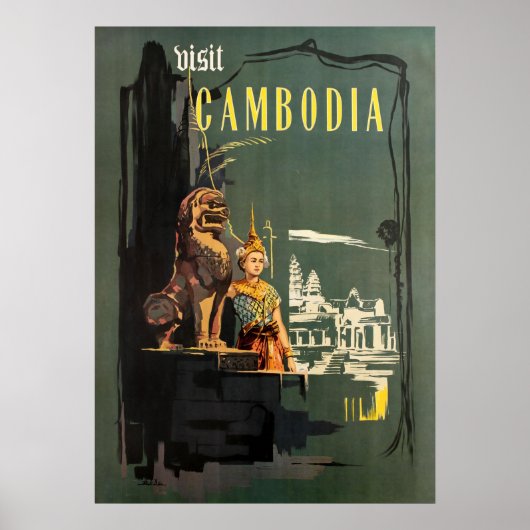 CAMBODIA POSTER (Voorkant)