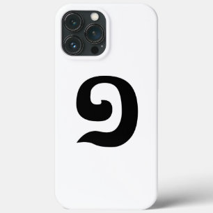Cambodiaans Nummer 1 / Een / ១ (Muəj) Khmer Taal iPhone 13 Pro Max Hoesje