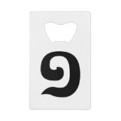 Cambodian Number 1 / One / ១ (Muqj) Khmer (Devant)