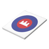 Cambodian Roundel Notitieblok (Gedraaid)