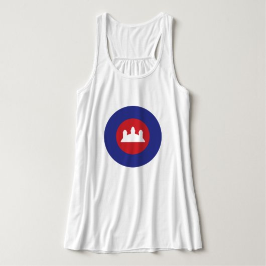 Cambodian Roundel Tanktop (Design voorkant)