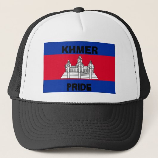 CAMBODIAN TRUCKER HAT PET (Voorkant)