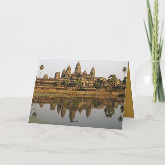 Cambodja | Aangepaste Kaart voor Angkor Wat-reizen (Achterkant)
