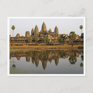 Cambodja Angkor Wat Reis Foto Ansichtkaart Briefkaart
